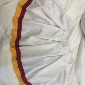Cheerleader Skirt - USC, White, Yellow, Red